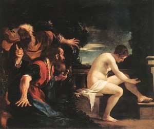 Guercino, Susanna vecchioni